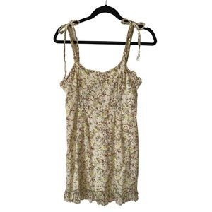 Wild Fable Floral Tie Strap Mini Dress